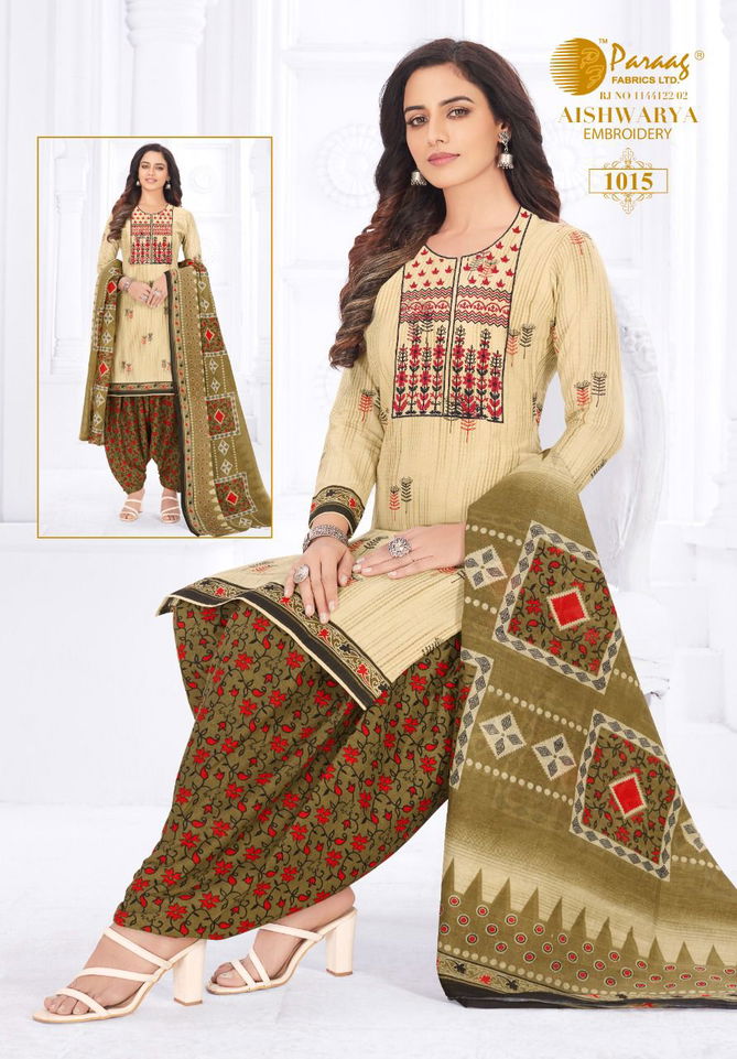 Paraag Aishwarya 1 Cotton Printed Regular Wear Ready Made Regular Wear Dress Collection